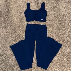 NVGTN Deep Blue Ribbed set